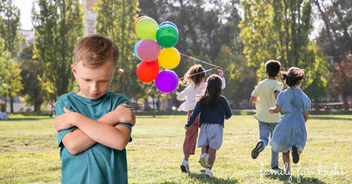 What to do when your child is excluded from a birthday party