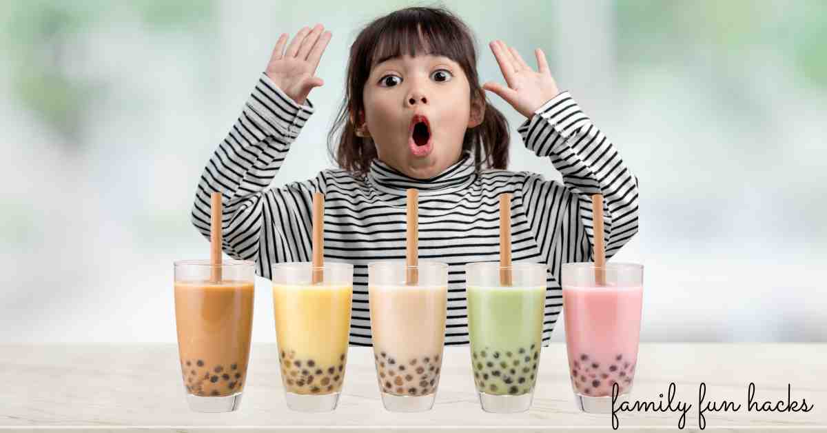 can kids drink boba